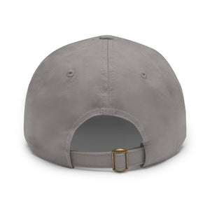 US Army Hat with Leather Patch (Rectangle)