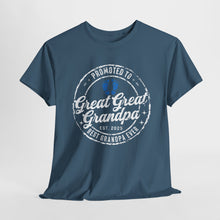 Load image into Gallery viewer, Great Grandpa Heavy Cotton Tee - Perfect Gift for New Grandparents
