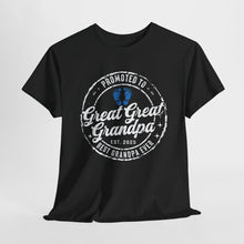 Load image into Gallery viewer, Great Grandpa Heavy Cotton Tee - Perfect Gift for New Grandparents
