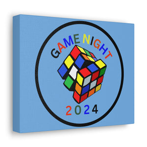 Game Night Cube Canvas