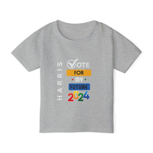 Load image into Gallery viewer, Vote For My Future Toddler Heavy Cotton™ Toddler T-shirt
