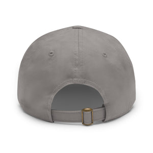 Kamalazoo Dad Hat with Leather Patch (Round)