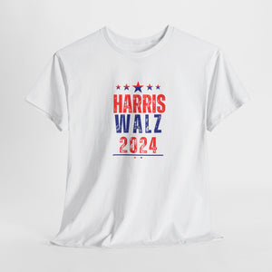 Harris Walz 3 Unisex Heavy Cotton Tee