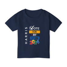 Load image into Gallery viewer, Vote For My Future Toddler Heavy Cotton™ Toddler T-shirt
