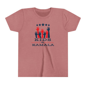 Kids For Kamala Youth Short Sleeve Tee