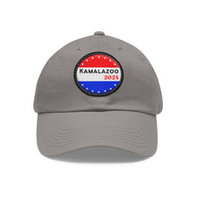 Load image into Gallery viewer, Kamalazoo Dad Hat with Leather Patch (Round)
