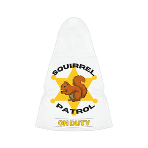 Squirrel Patrol Pet Hoodie