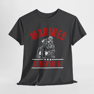 Marines Unisex Heavy Cotton Tee