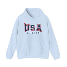 Load image into Gallery viewer, USA VETERAN Heavy Blend™ Hooded Sweatshirt
