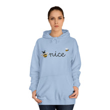 Load image into Gallery viewer, Be Nice Unisex College Hoodie
