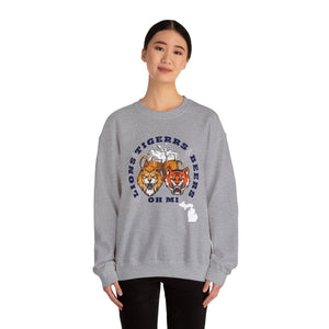 Lions, Tigers, & Beers Sweatshirt