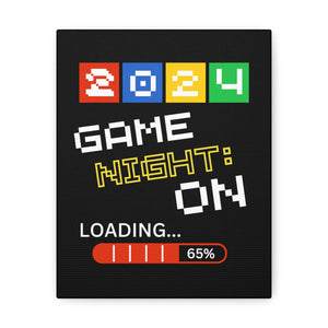 Game Night On Canvas