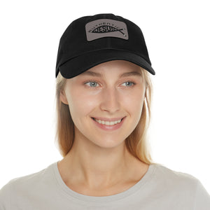 Authentic Jesus Hat with Leather Patch (Rectangle)