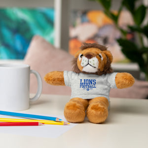 Lions Football Stuffed Animals with Tee