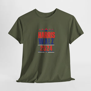 Harris Walz 3 Unisex Heavy Cotton Tee