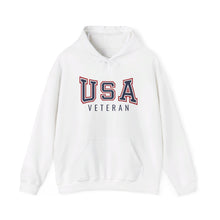 Load image into Gallery viewer, USA VETERAN Heavy Blend™ Hooded Sweatshirt
