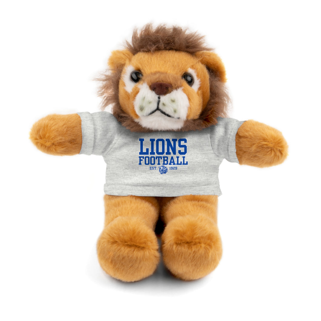 Lions Football Stuffed Animals with Tee