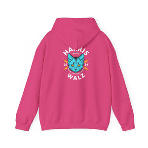 Harris/Walz Cat Hooded Sweatshirt