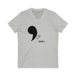 CommaLa Short Sleeve V-Neck Tee