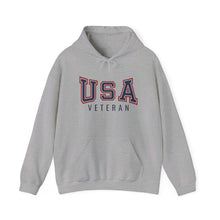 Load image into Gallery viewer, USA VETERAN Heavy Blend™ Hooded Sweatshirt
