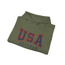 Load image into Gallery viewer, USA VETERAN Heavy Blend™ Hooded Sweatshirt
