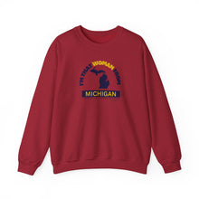 Load image into Gallery viewer, I&#39;m that women from Michigan Sweatshirt
