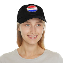 Load image into Gallery viewer, Kamalazoo Dad Hat with Leather Patch (Round)
