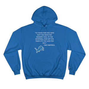 Stay Off Our Train Champion Hoodie