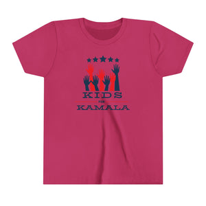 Kids For Kamala Youth Short Sleeve Tee